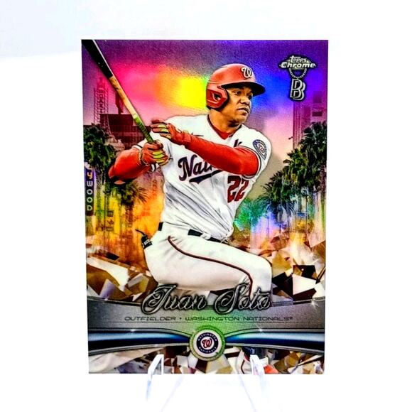2022 Topps Chrome Ben Baller Edition - Ridin' Low Juan Soto #RL-8 SP 43/75 - Picture 3 of 7